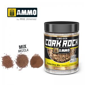Ammo Mig Jimenez TERRAFORM CORK ROCK Crushed Brick Mix (Jar 100mL)