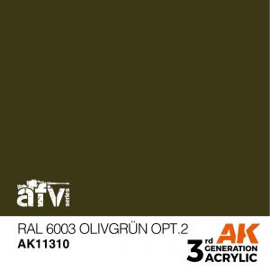 AK Interactive RAL 6003 Olivgrün opt.2 17 ml