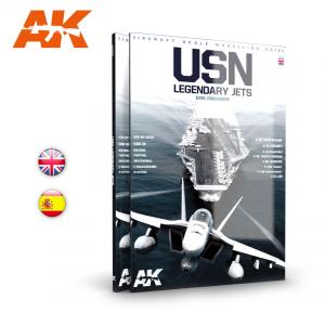 AK Interactive USN LEGENDARY JETS - English