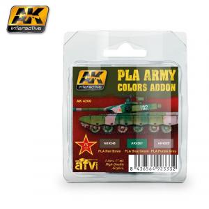 AK Interactive PLA ARMY COLORS ADDON