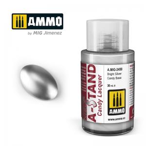 Ammo Mig Jimenez A-STAND BRIGHT SILVER CANDY BASE
