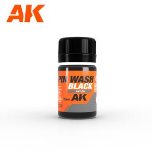 AK Interactive Black PIN WASH 35 ml