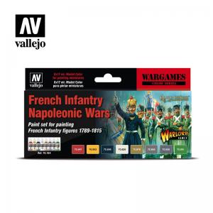 Vallejo French Infantry Napoleonic Wars 8x17ml