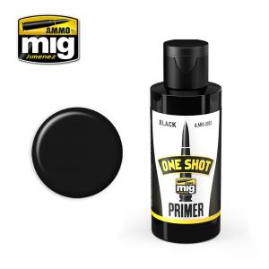 Ammo Mig Jimenez One Shot Primer - Black, 60ml