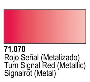 Vallejo Model Air 070 - Turn Signal Red Metal