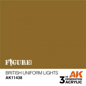 AK Interactive British Uniform Lights 17 ml