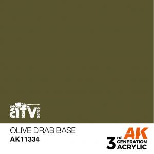 AK Interactive Olive Drab Base 17 ml