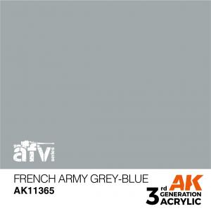 AK Interactive French Army Grey-Blue 17 ml