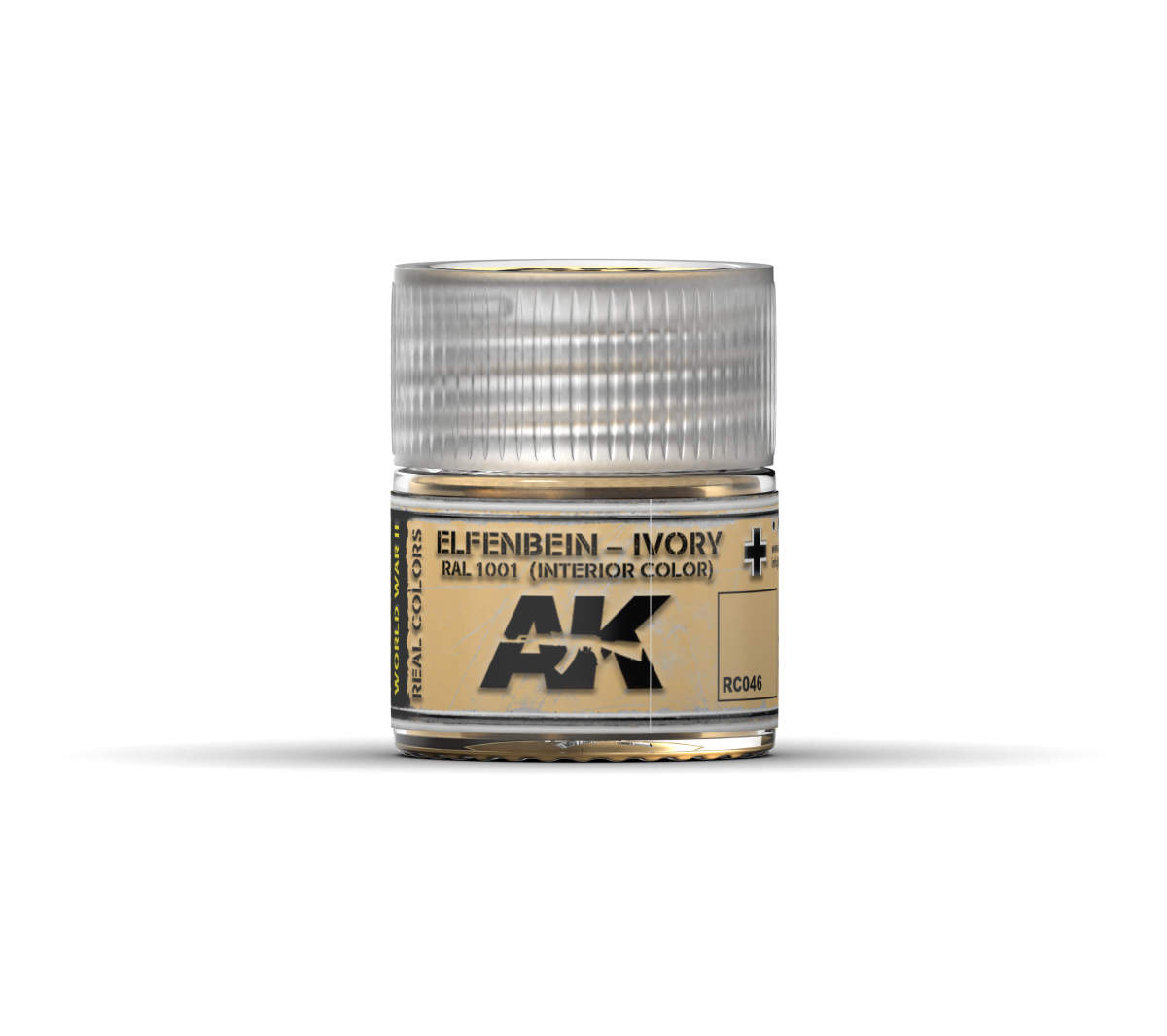 AK Interactive Elfenbein-Ivory RAL 1001 (Interior Color) 10ml
