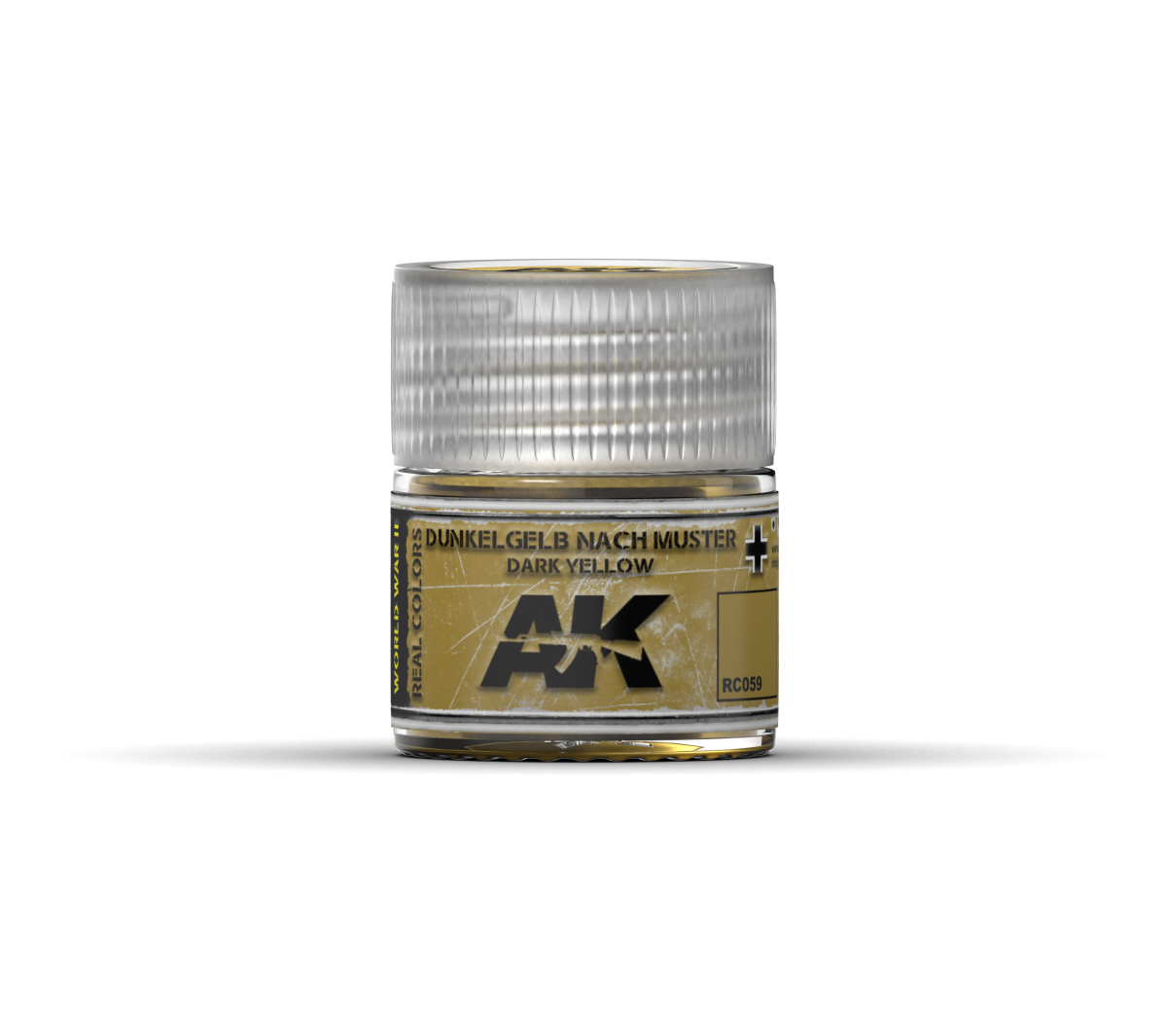 AK Interactive Dunkelgelb Nach Muster Dark Yellow 10ml