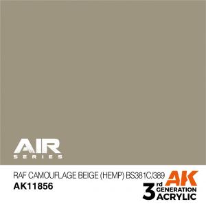AK Interactive RAF Camouflage Beige (Hemp) BS381C/389 17 ml