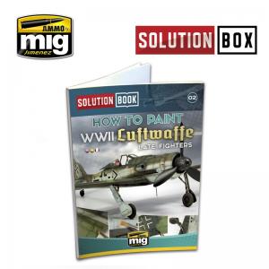 Ammo Mig Jimenez Solution Book, How to Paint WWII Luftwaffe late Fighters