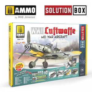 Ammo Mig Jimenez SOLUTION BOX - WWII Luftwaffe Mid War Aircraft