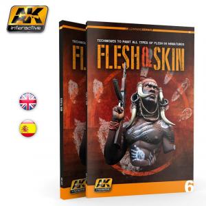 AK Interactive FLESH AND SKIN (AK LEARNING SERIES Nº6) English