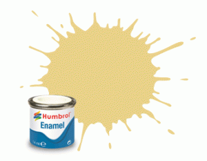 Humbrol Cream (Matt) - 14ml enamel