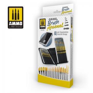 Ammo Mig Jimenez AMMO Brush Arsenal - Brush Organization & Protective Storage