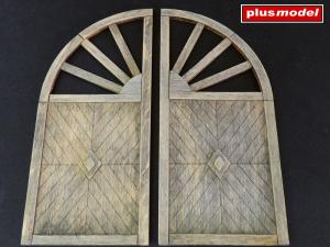 Plus Model Wooden gate - round