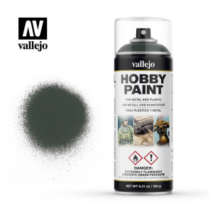 Vallejo Spray Primer Fantasy Dark Green 400 ml