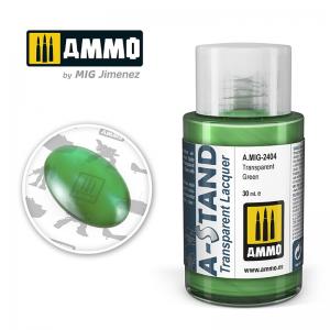 Ammo Mig Jimenez A-STAND Transparent Green
