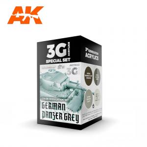 AK Interactive German Panzer Grey, modulation set