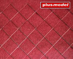Plus Model Roofing - red