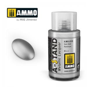 Ammo Mig Jimenez A-STAND Semi Matt Aluminium