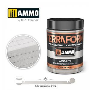 Ammo Mig Jimenez TERRAFORM Thin Concrete