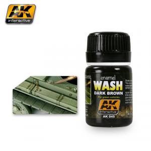 AK Interactive Wash for green vehicles