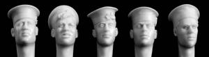 Hornet Models 5 Heads with RN sailor cap 1930 to present