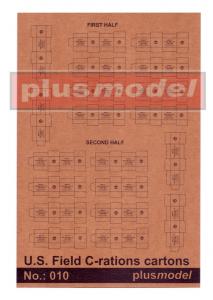 Plus Model 1/35 U.S. Combat Cartons