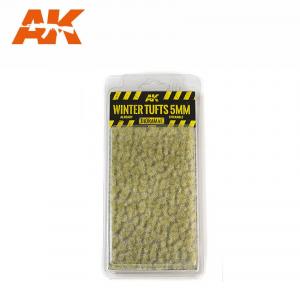 AK Interactive WINTER TUFTS 5mm