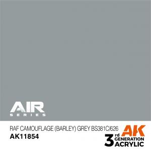 AK Interactive RAF Camouflage (Barley) Grey BS381C/626 17 ml