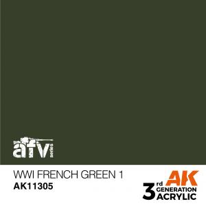 AK Interactive WWI French Green 17 ml
