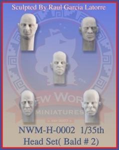 New World Miniatures 5 heads