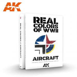 AK Interactive REAL COLORS OF WWII AIRCRAFT -English