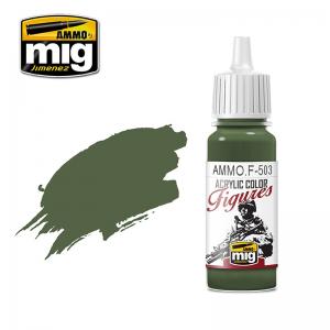 Ammo Mig Jimenez FIGURES PAINTS Dark Olive Green FS-34130