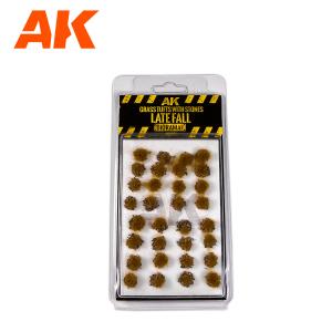 AK Interactive GRASS WITH STONES LATE FALL TUFFS 6MM