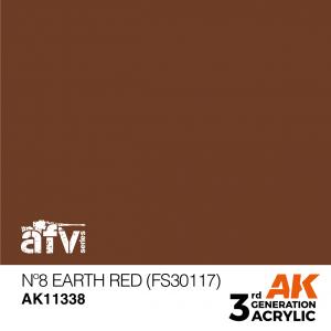 AK Interactive Nº8 Earth Red (FS30117) 17 ml