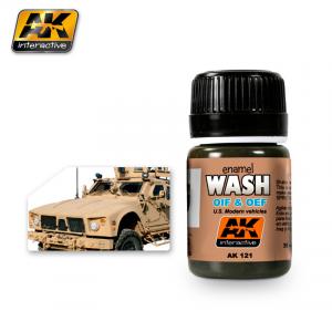 AK Interactive Wash for OIF & OEF - US Vehicles