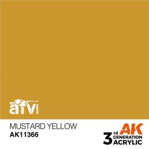 AK Interactive Mustard Yellow 17 ml