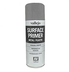 Vallejo Spray Primer, Grey, 400 ml