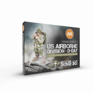 AK Interactive US AIRBORNE DIVISION D-DAY. Wargame Starter SET