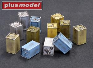 Plus Model British Flimsy late canisters - 3D print
