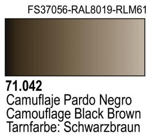 Vallejo Model Air 042 - Camouflage Black Brown