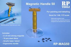 RP Toolz Magnetic Handle 50 w Stand and 10 Steel Discs