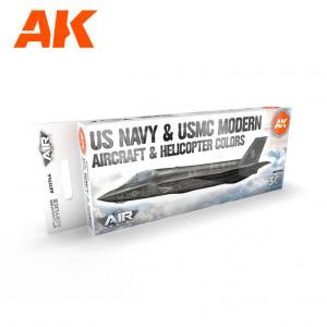 AK Interactive US Navy & USMC Modern Aircraft & Helicopter SET 3G