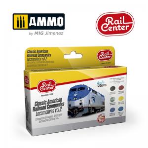 Ammo Mig Jimenez Classic American Railroad Companies - Locomotives Vol.2