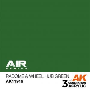 AK Interactive Radome & Wheel Hub Green 17 ml