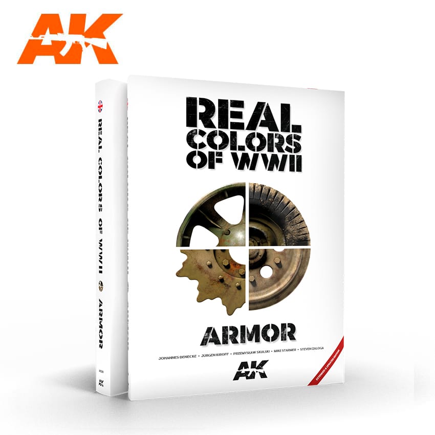 AK Interactive Real Colors of WWII Armor, 2nd Ed