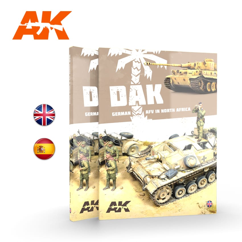 AK Interactive DAK - GERMAN AFV IN NORTH AFRICA